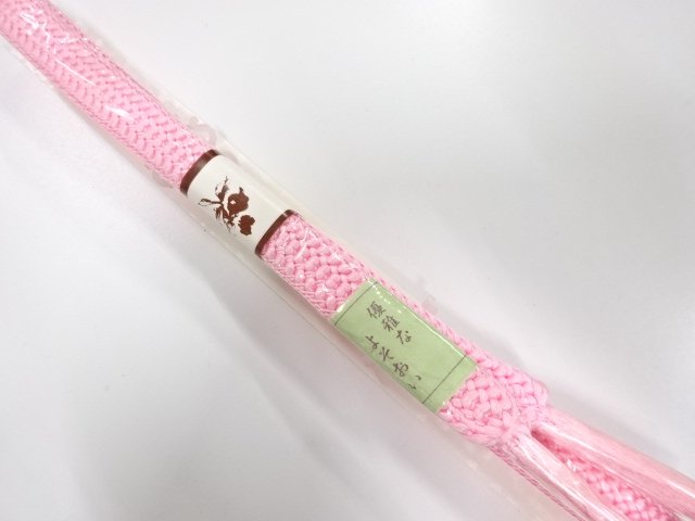 JAPANESE KIMONO / UNUSED HAND-TIED OBIJIME